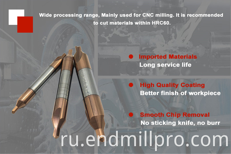 CARBIDE CENTER DRILLS